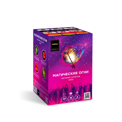Магические огни Батарея салютов купить в Томске | tomsk.salutsklad.ru