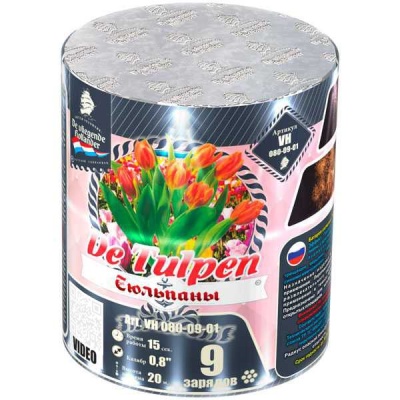 Тюльпаны Батарея салютов купить в Томске | tomsk.salutsklad.ru