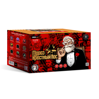 Мороз Крестный нос Батарея салютов купить в Томске | tomsk.salutsklad.ru