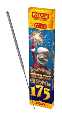 Золотой 175 мм. Бенгальские огни купить в Томске | tomsk.salutsklad.ru