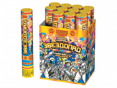 Звездопад 30 Пневматическая хлопушка купить в Томске | tomsk.salutsklad.ru