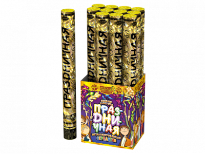 Праздничная 50 Пневматическая хлопушка купить в Томске | tomsk.salutsklad.ru