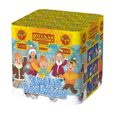 Зимние каникулы 36 Батарея салютов купить в Томске | tomsk.salutsklad.ru