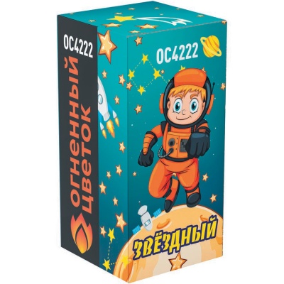 Звездный Пиротехнический фонтан купить в Томске | tomsk.salutsklad.ru