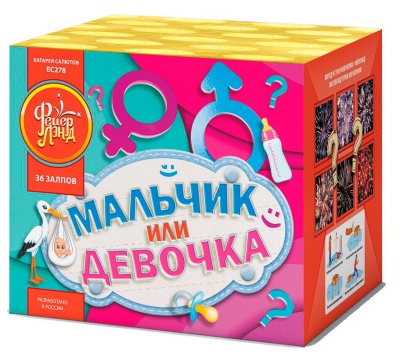 Мальчик или девочка М Фейерверк купить в Томске | tomsk.salutsklad.ru