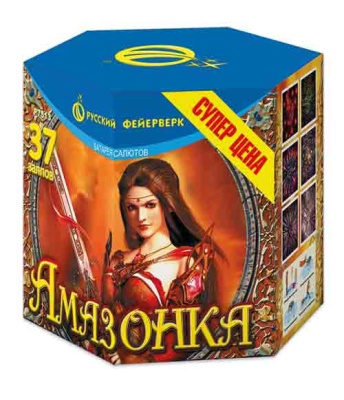 Амазонка Батарея салютов купить в Томске | tomsk.salutsklad.ru